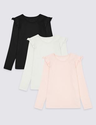 3 Pack Pure Cotton Tops &#40;3 Months - 5 Years&#41;